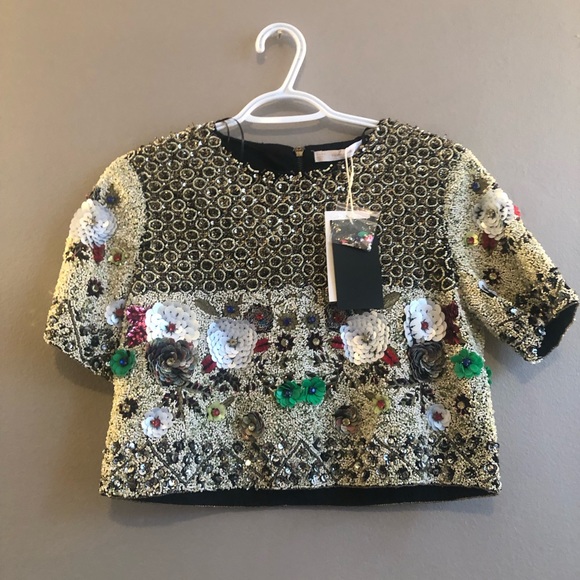 Limited edition Zara sequins top - Picture 3 of 4